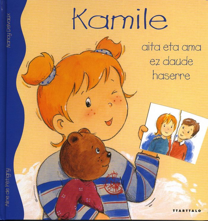 Kamile aita eta ama ez daude haserre, de Delvaux | portada del libro