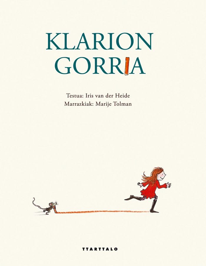 Klarion gorria, de Van der Heide | portada del libro