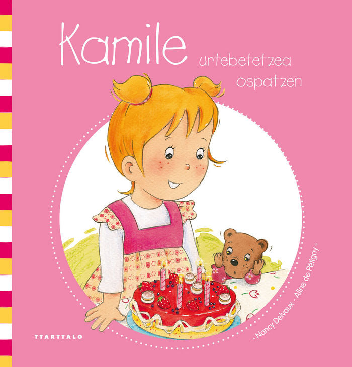Kamile urtebetetzea ospatzen, de Delvaux, Nancy | portada del libro