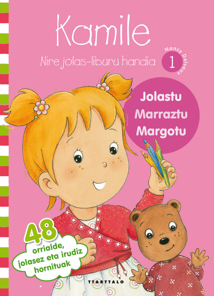 Kamile.Nire jolas-liburu handia 1, de Delvaux, Nancy | portada del libro