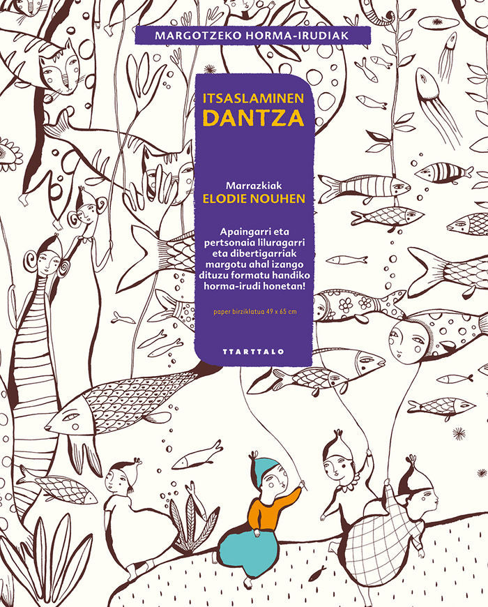 Itsaslaminen dantza, de Nouhen, Elodie | portada del libro