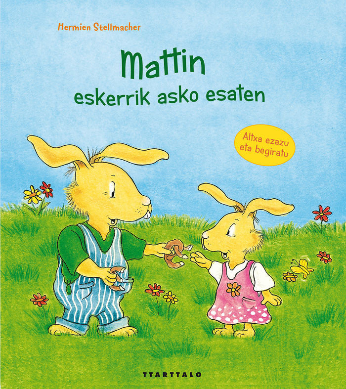 Mattin eskerrik asko esaten, de Stellmacher, Hermien | portada del libro