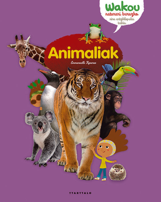 Animaliak, de Figueras, Emanuelle | portada del libro
