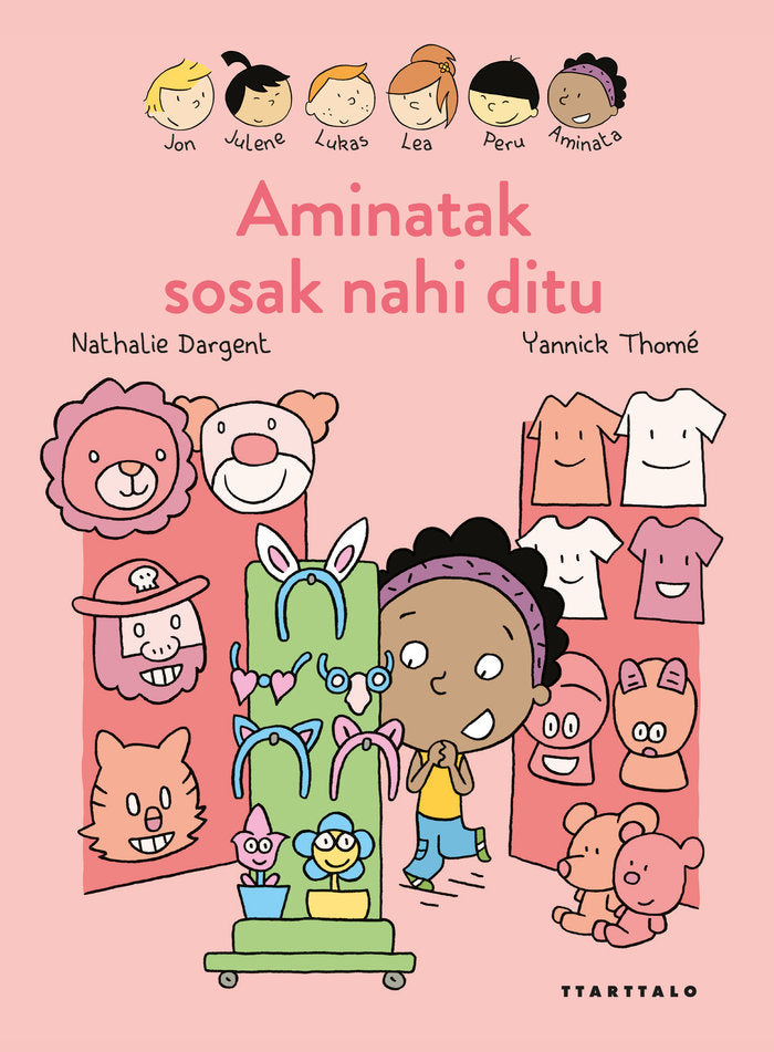 Aminatak sosak nahi ditu, de Dargent, Nathalie | portada del libro