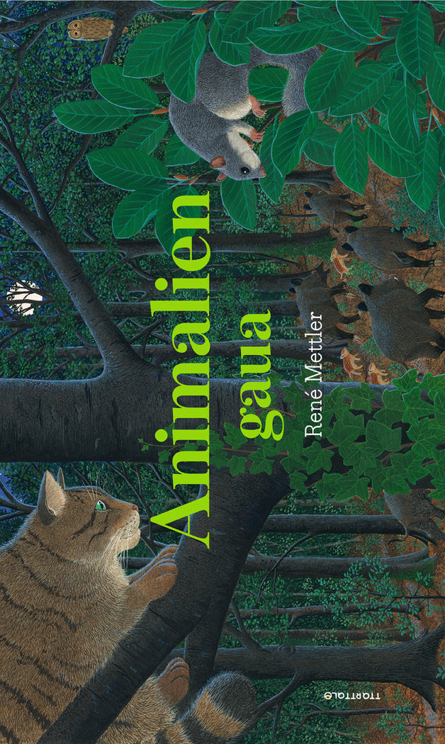 Animalien gaua, de Mettler, René | portada del libro