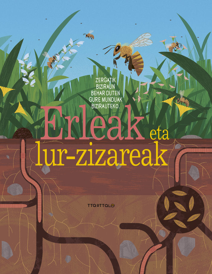 Erleak eta lur-zizareak, de THINARD, FLORENCE | portada del libro