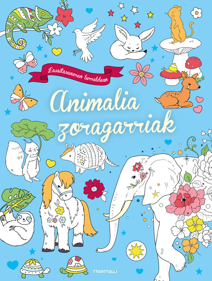 Animalia zoragarriak, de BALLON | portada del libro