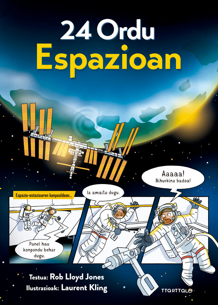 24 ordu espazioan, de JONES, ROB LLOYD | portada del libro