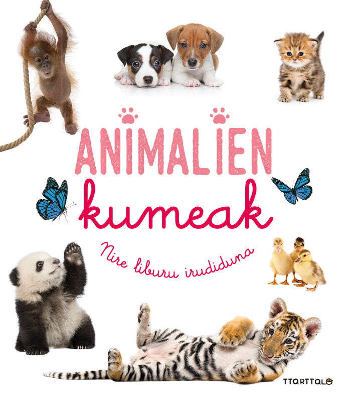 Animalien kumeak, de LANGUE AU CHAT | portada del libro