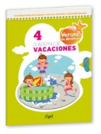 Cuaderno vacaciones 4 -Verano Aventura 4, de Varios autores | portada del libro