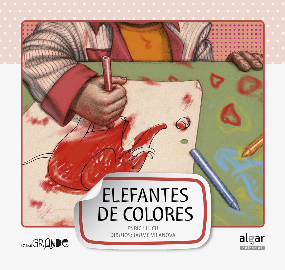 Elefantes de colores, de Enric Lluch | portada del libro