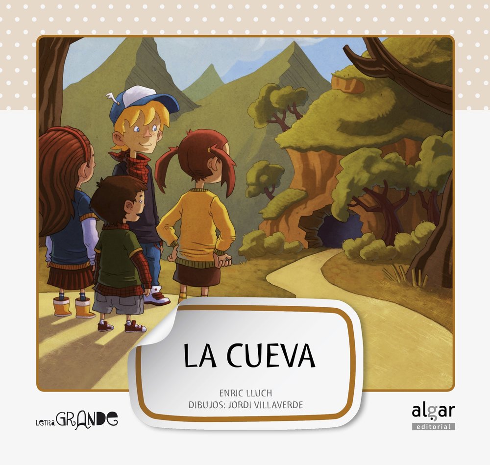 La cueva, de Enric Lluch | portada del libro