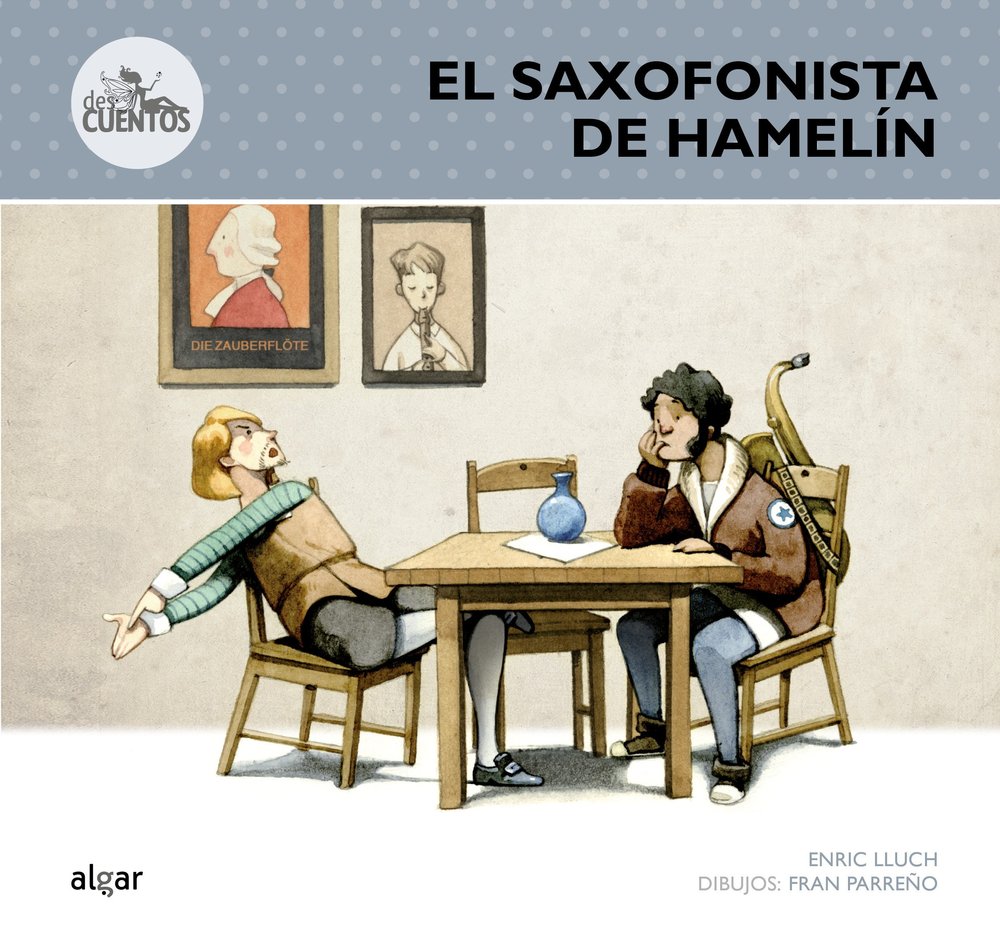 El saxofonista de Hamelín, de Lluch Girbés | portada del libro