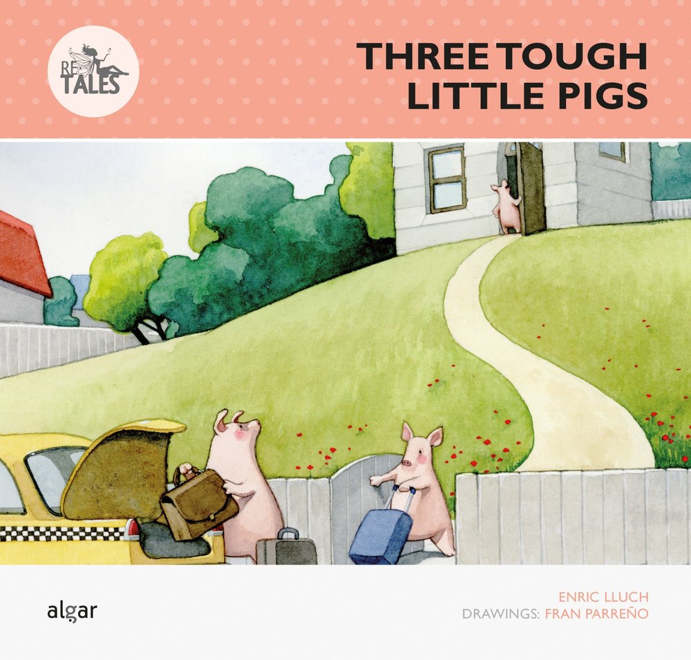 Three Tough Pigs, de Lluch Girbés, Enric | portada del libro