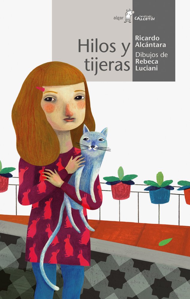 Hilos y tijeras, de Ricardo Alcantara | portada del libro