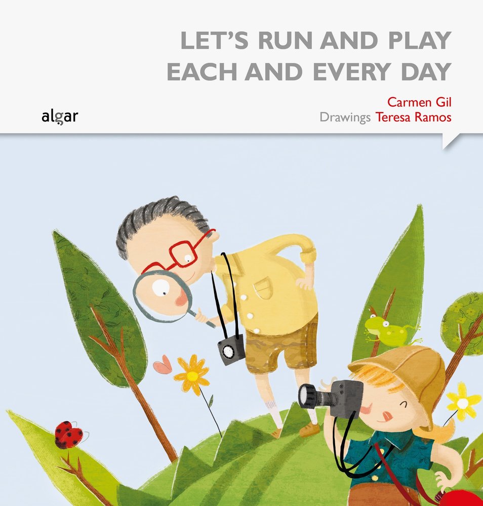 Let's run and play each and every day, de Gil Martínez, Carmen | portada del libro