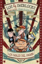 4 SHERLOCKS 2. LOS SABLES DEL FAQUIR, de Jesús Cortés | portada del libro