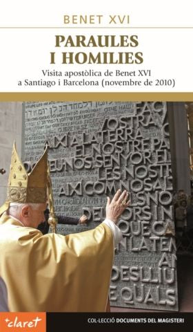 Paraules i homilies, de Benet XVI | portada del libro