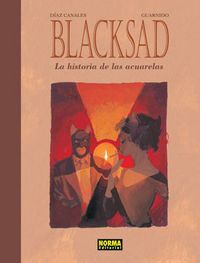 BLACKSAD. LA HISTORIA DE LAS ACUARELAS, de Díaz Canales, Juan | portada del libro