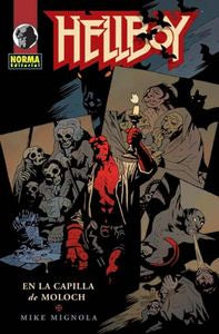 HELLBOY: EN LA CAPILLA DE MOLOCH, de Mignola | portada del libro