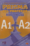 Prisma Fusión A1+A2 - Libro del profesor, de Prisma, Equipo | portada del libro