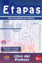 Etapa 13. Textos - Libro del profesor, de Varios autores | portada del libro