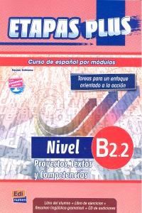ETAPAS PLUS B2.2 ALUMNO+CD, de AA.VV. | portada del libro