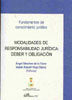 Modalidades de Responsabilidad Jurídica: Deber y Obligación, de Sánchez de la Torre, Ángel et al. | portada del libro
