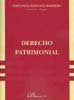 Derecho Patrimonial, de Reinoso Barbero | portada del libro