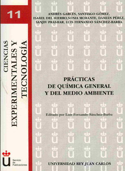 Prácticas de química general y del medio ambiente, de Garcés, Andrés | portada del libro