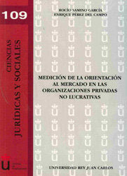 Medición de la orientación al mercado en las organizaciones privadas no lucrativas, de Samino García | portada del libro