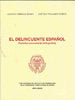 El delincuente español, de Serrano Gómez, Alfonso | portada del libro