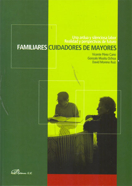Familiares cuidadores de mayores, de Pérez Cano | portada del libro