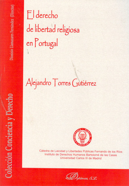 El derecho de libertad religiosa en Portugal, de Torres Gutiérrez, Alejandro | portada del libro