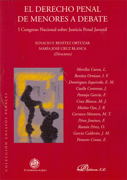 El derecho penal de menores a debate., de Benítez Ortúzar, Ignacio F. | portada del libro