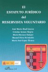El estatuto jurídico del reservista voluntario, de Abad Liceras et al., José María | portada del libro