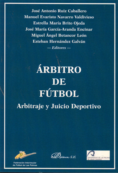 Árbitro de fútbol, de Navarro Valdivieso | portada del libro