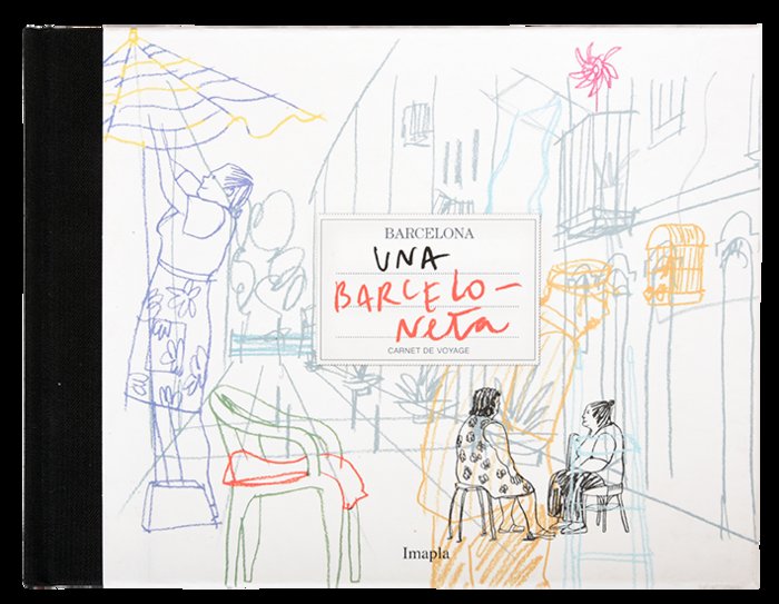 Barcelona carnet de voyage, de PLA, IMMA | portada del libro
