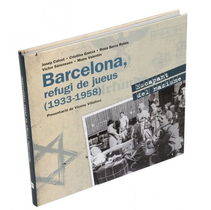 Barcelona, refugi de jueus (1933-1958), de Serra Rotés | portada del libro