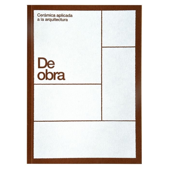 De obra. Ceràmica aplicada a l'arquitectura, de Bendala Galán | portada del libro