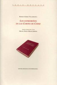 Los extremeños en las Cortes de Cádiz, de GOMEZ VILLAFRANCA | portada del libro