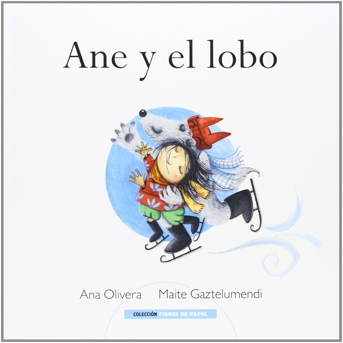 Ane y el lobo, de Gaztelumendi | portada del libro