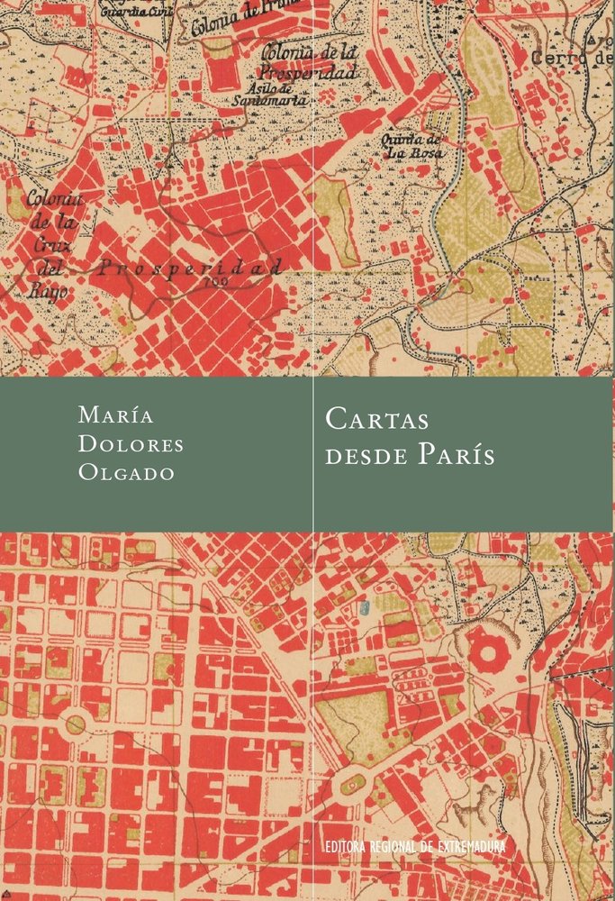 CARTAS DESDE PARÍS, de Olgado, María Dolores | portada del libro