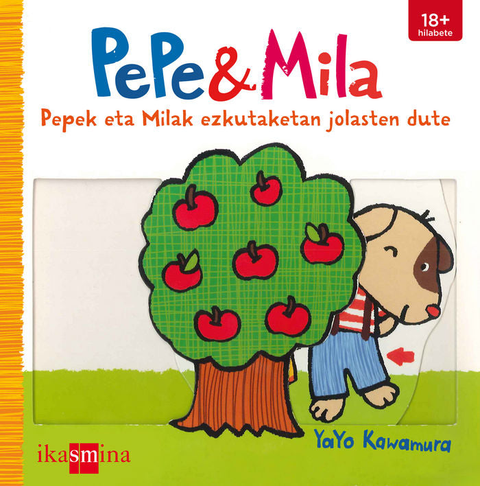 Pepek & Milak ezkutaketan jolasten dute, de Kawamura, Yayo | portada del libro