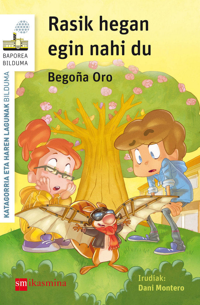 Rasik hegan egin nahi du, de Oro Pradera, Begon~a | portada del libro