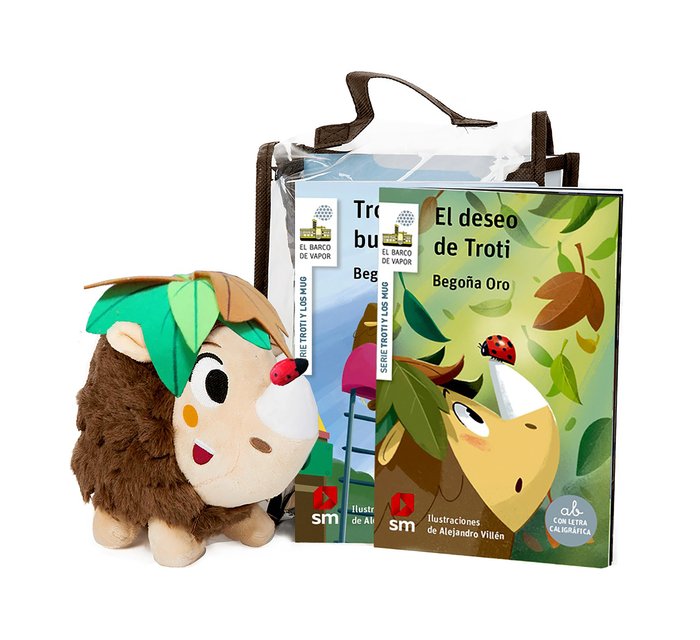 Pack Troti en el bosque, de ORO PRADERA, BEGOÑA | portada del libro