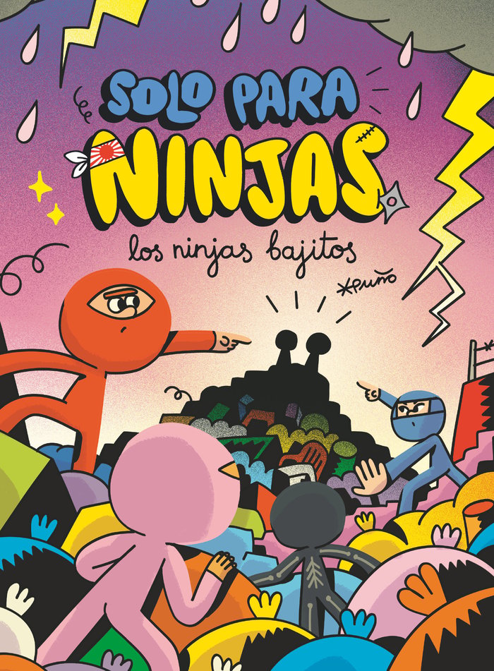 Los ninjas bajitos, de PUÑO, PUÑO | portada del libro
