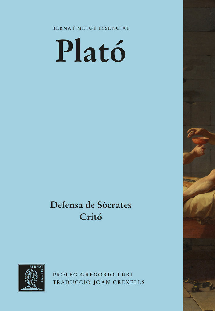 Defensa de Sòcrates. Critó., de Plató | portada del libro