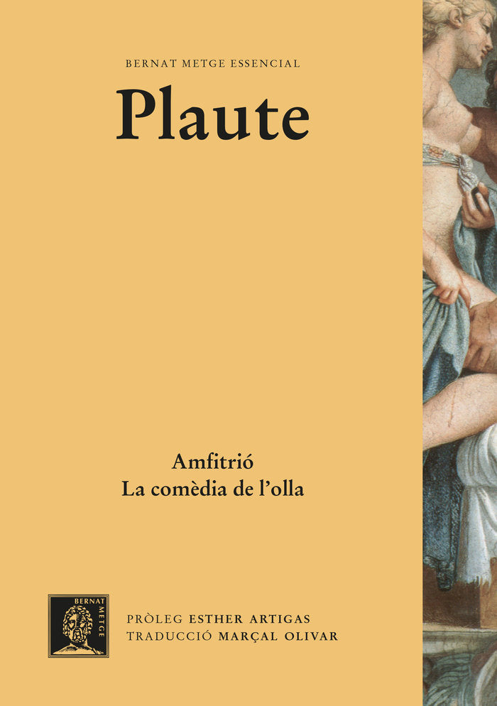 Amfitrió. La comèdia de l'olla., de Plaute | portada del libro