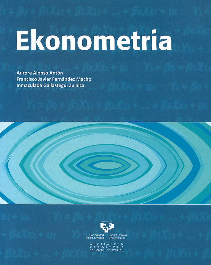 Ekonometria, de Alonso Antón, Aurora | portada del libro